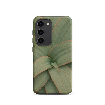 Aloe Pattern Samsung Case, Galaxy S23 / Matte, Mobile Phone Cases, Toby Leon
