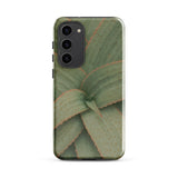 Aloe Pattern Samsung Case, Galaxy S23 Plus / Gloss, Mobile Phone Cases, Toby Leon