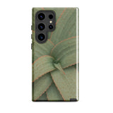 Aloe Pattern Samsung Case, Galaxy S24 Ultra / Gloss, Mobile Phone Cases, Toby Leon