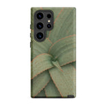 Aloe Pattern Samsung Case, Galaxy S24 Ultra / Matte, Mobile Phone Cases, Toby Leon