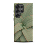 Aloe Pattern Samsung Case, Galaxy S25 Ultra / Matte, Mobile Phone Cases, Toby Leon