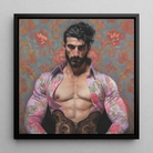 Alonso - Queer Matador Art Framed Canvas