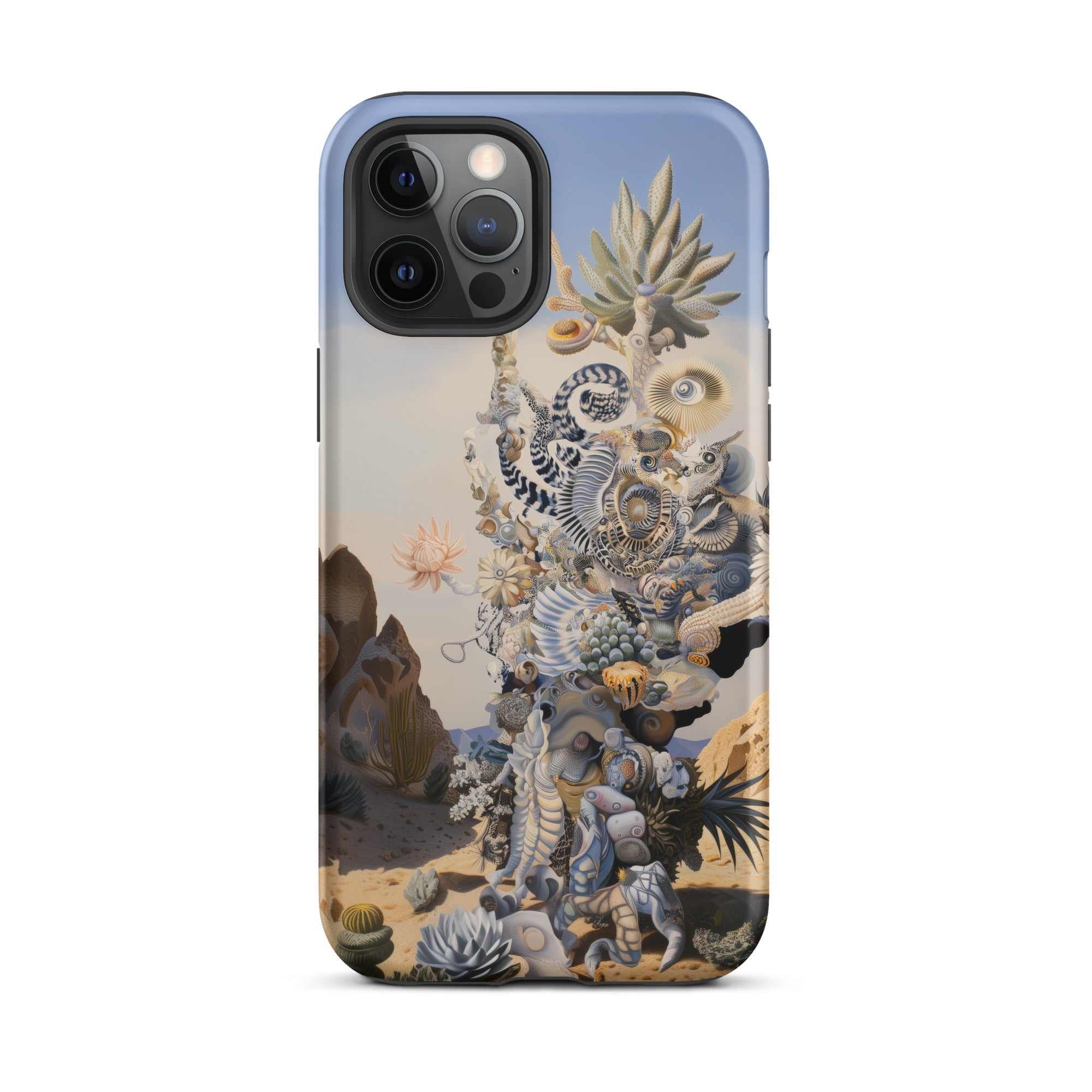 Altar Surreal Cactus Goddess Art Iphone Case, 12 Pro Max / Matte, Artistic Phone Case