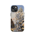 Altar Surreal Cactus Goddess Art Iphone Case, 14 / Matte, Iphone Case Surreal Art