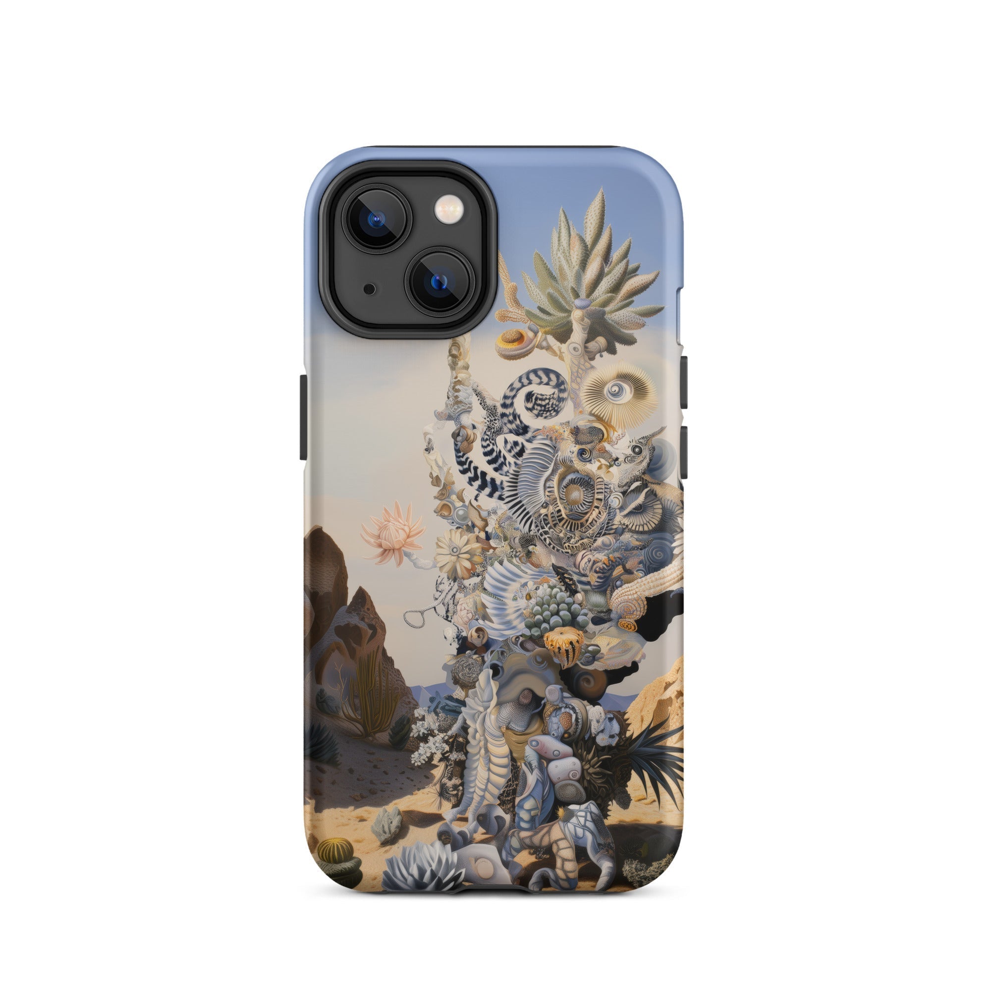 Altar Surreal Cactus Goddess Art Iphone Case, 14 / Matte, Iphone Case Surreal Art