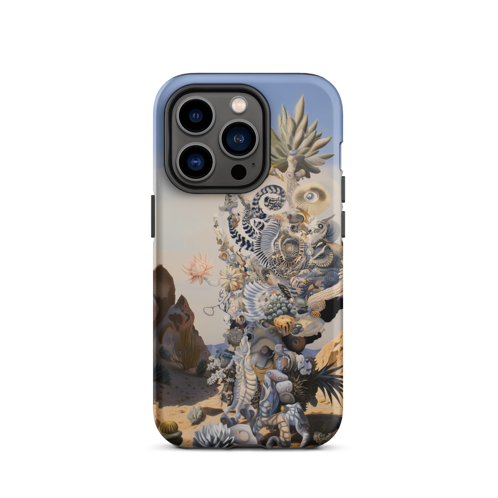Altar Surreal Cactus Goddess Art Iphone Case, 14 Pro / Matte, Iphone Case Surreal Art