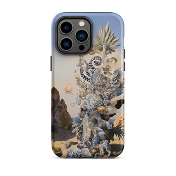 Altar - Surreal Cactus Goddess Art Iphone Case, 14 Pro Max / Matte, Iphone Case Surreal Art
