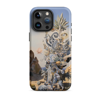 Altar - Surreal Cactus Goddess Art Iphone Case, 15 Pro Max / Matte, Phone Case Surrealist Art