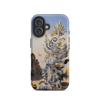 Altar - Surreal Cactus Goddess Art Iphone Case, 16 / Matte, Phone Case Surrealist Art