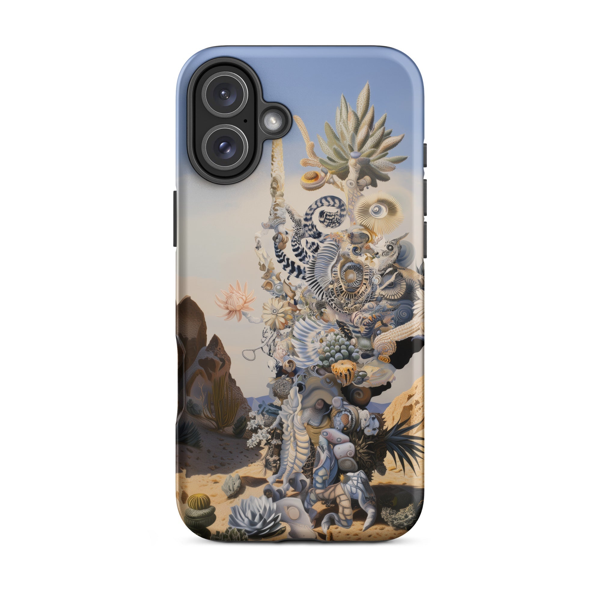 Altar Surreal Cactus Goddess Art Iphone Case, 16 Plus / Matte, Phone Case Surreal Art
