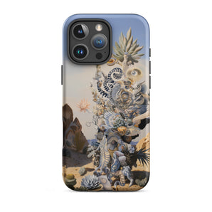 Altar - Surreal Cactus Goddess Art Iphone Case, 16 Pro Max / Matte, Phone Case Surreal Art