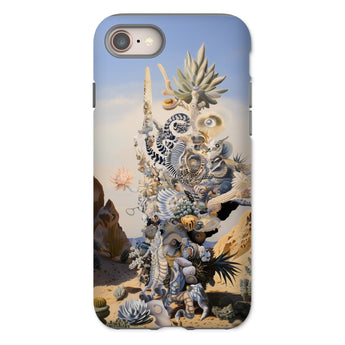 Altar - Surreal Cactus Goddess Art Iphone Case, 8 / Matte, Artistic Phone Case