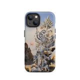 Altar - Surreal Cactus Goddess Art Phone Case Iphone 14 / Matte, Evolved Mobile Cases