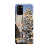 Altar - Surreal Cactus Goddess Art Phone Case Samsung Galaxy S20 Plus / Gloss Phone Case Surreal Detailed Illustration Eclectic Mix Animals