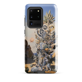 Altar - Surreal Cactus Goddess Art Samsung Case, Galaxy S20 Ultra / Gloss, Smartphone Surrealist Art-printed Case Composite Creature