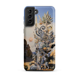 Altar - Surreal Cactus Goddess Art Samsung Case, Galaxy S21 Plus / Matte, Smartphone Surreal Desert-themed Case Intricate Arrangement