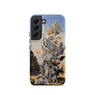 Altar Surreal Cactus Goddess Art Samsung Case, Galaxy S22 / Matte, Phone Case Surreal Desert Landscape Design