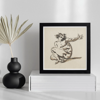 Althaemenes in Despair - Nicolai Abraham Abildgaard Art Print / Canvas, Posters Prints & Visual Artwork, Toby Leon