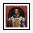 Amari - Gay Black Astronaut Art Print