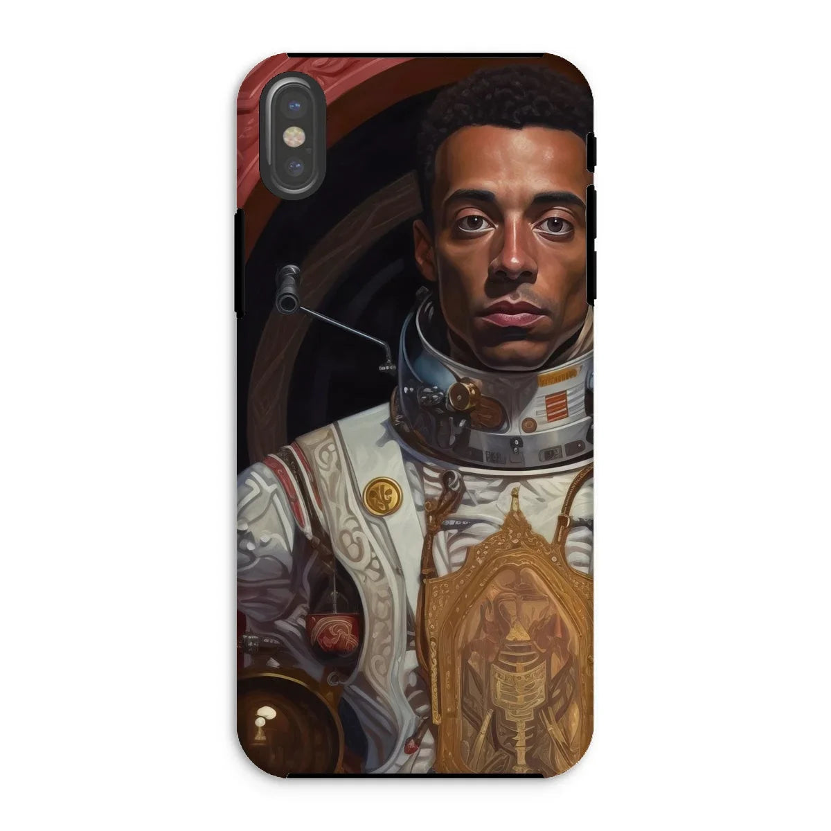 Amari - Gay Black Astronaut Iphone Case Xs / Matte Mobile Phone Cases