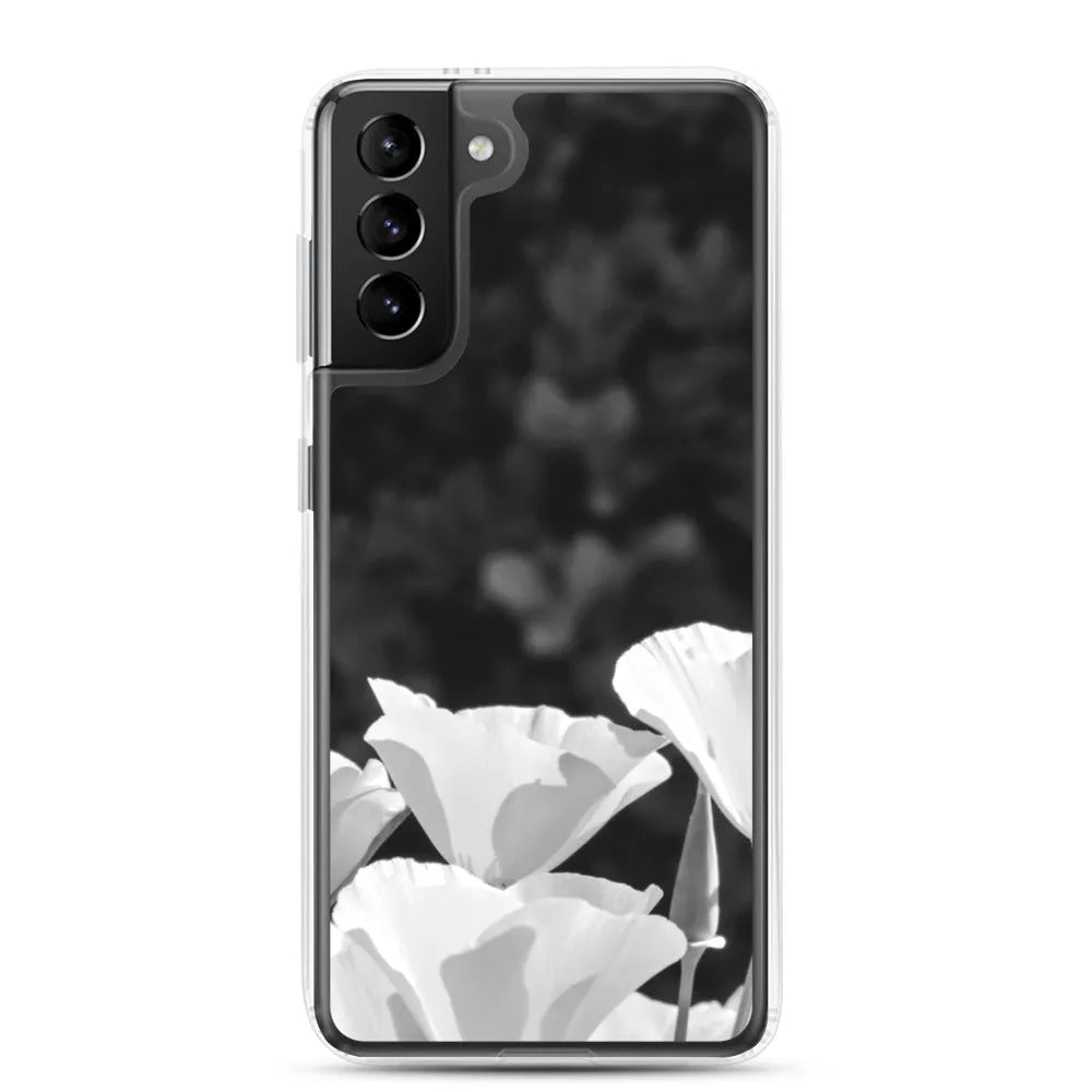 Amber Alert Samsung Galaxy Case - Black And White - Samsung Galaxy S21 Plus - Mobile Phone Cases - Aesthetic Art