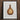Framed Watercolor Illustration Translucent Amber Glass Bottle Vertical Anna Aloisi’s 1930s, Aloisi Glassware