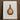 Framed Watercolor Painting Brown Ribbed Glass Bottle Rounded Anna Aloisi’s 1930s, Amber, Aloisi Glassware