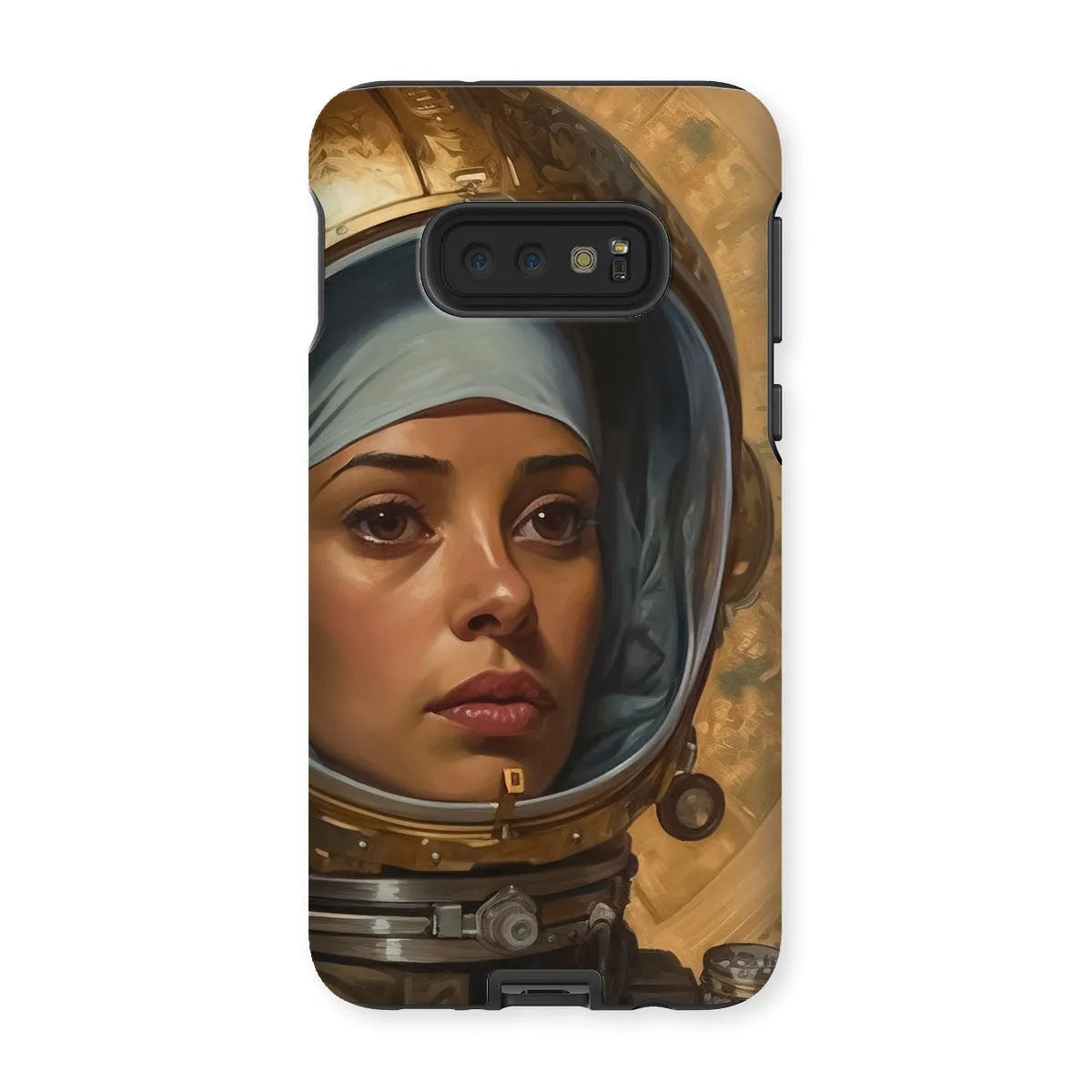 Amira The Lesbian Astronaut - Sapphic Aesthetic Phone Case - Samsung Galaxy S10e / Matte - Mobile Phone Cases
