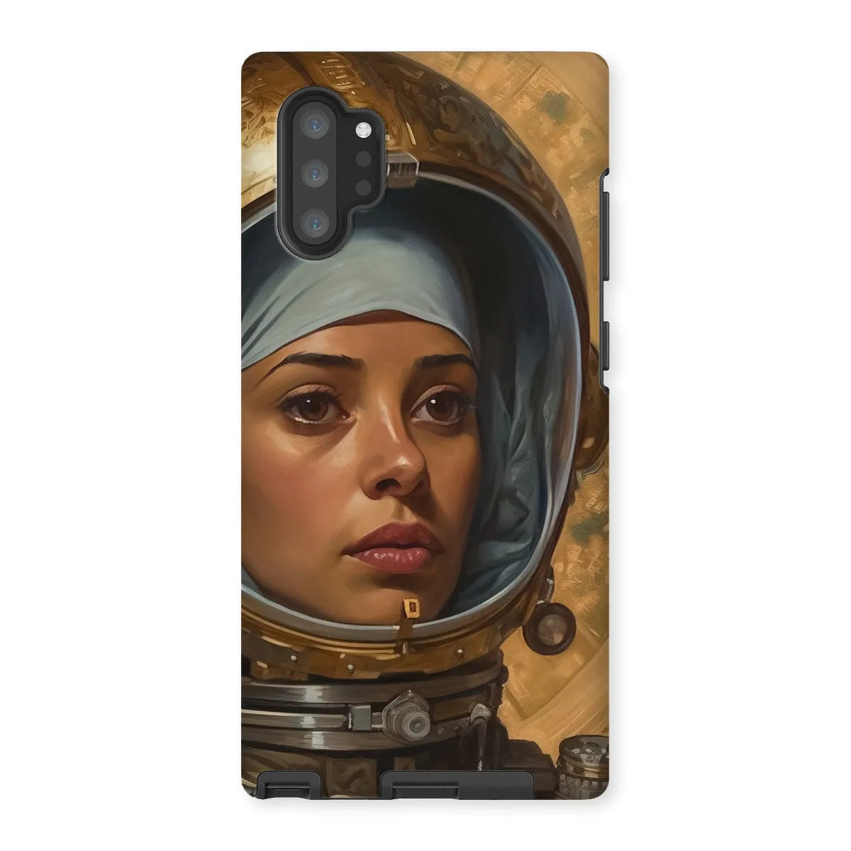 Amira The Lesbian Astronaut - Sapphic Aesthetic Phone Case - Samsung Galaxy Note 10p / Matte - Mobile Phone Cases