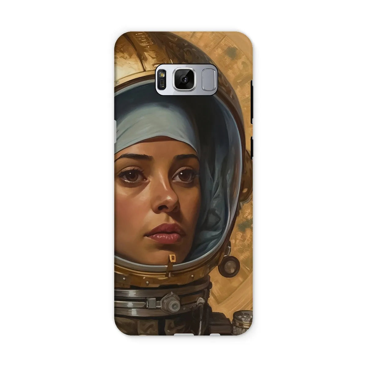 Amira The Lesbian Astronaut - Sapphic Aesthetic Phone Case - Samsung Galaxy S8 / Matte - Mobile Phone Cases - Aesthetic