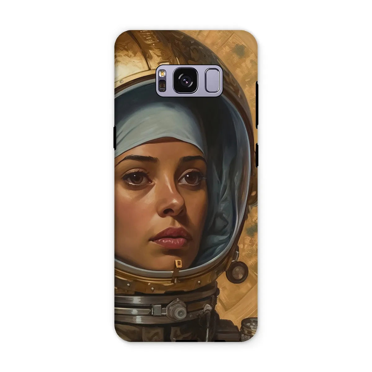 Amira The Lesbian Astronaut - Sapphic Aesthetic Phone Case - Samsung Galaxy S8 Plus / Matte - Mobile Phone Cases