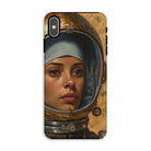 Amira - Muslim Lesbian Astronaut Iphone Case, Xs Max / Matte, Phone Case Artwork Person Spacesuit Helmet
