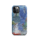 Amphitrite Raoul Dufy Iphone Case, 12 Pro / Matte, Iphone Colorful Artistic Case Mermaid Ships Wavy Sea