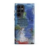 Amphitrite - Raoul Dufy Samsung Case, Galaxy S22 Ultra / Matte, Smartphone Case Colorful Abstract Painting Nude Woman Water