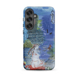 Amphitrite - Raoul Dufy Samsung Case, Galaxy S25 Plus / Matte, Smartphone Colorful Artistic Case Figure Boat