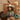 Square Canvas Print Woman Beige Cowboy Hat Blue Modern Frontier Maverick, Arabic Lesbian Cowgirl, Striking Portrait