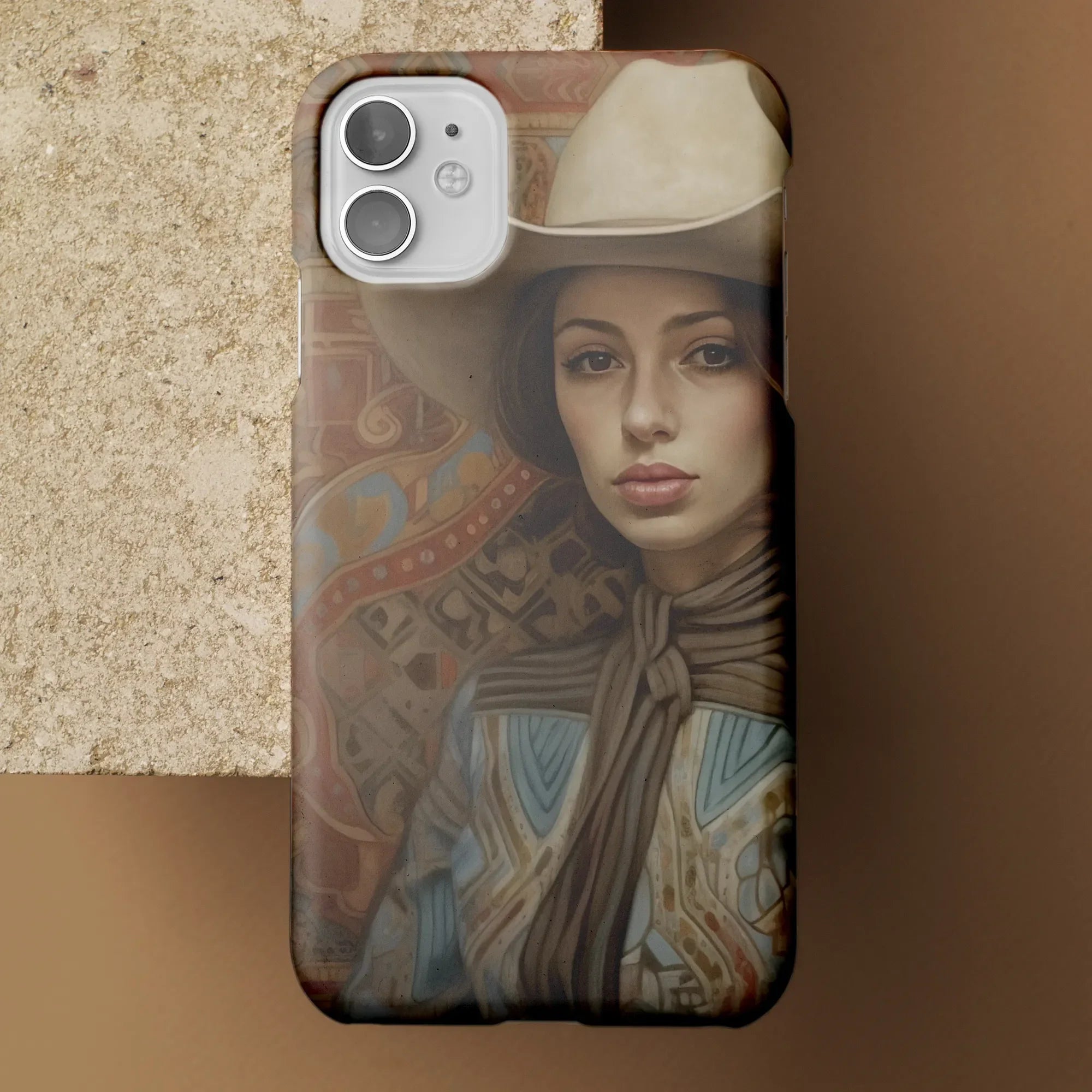 Anahita - Sapphic Muslim Cowgirl Iphone Case Mobile Phone Cases