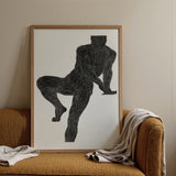 Anatomical Study of a Man’s Chest Stomach and Leg Muscles - Reijer Stolk Art Print / Canvas, Posters Prints & Visual Artwork, Toby Leon
