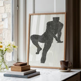 Anatomical Study of a Man’s Chest Stomach and Leg Muscles - Reijer Stolk Art Print / Canvas, Posters Prints & Visual Artwork, Toby Leon