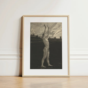 And Yet Death: Second Part - Max Klinger Art Print / Canvas, Male Nude, Prints
