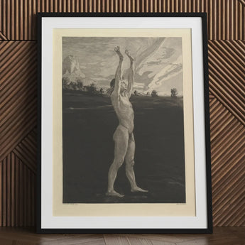 And Yet Death: Second Part - Max Klinger Art Print / Canvas, Male Nude, Prints