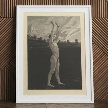 And Yet Death: Second Part - Max Klinger Art Print / Canvas, Male Nude, Prints