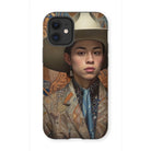 Angel - Latinx Transgender Cowboy Iphone Case 12 Mini / Matte Mobile Phone Cases