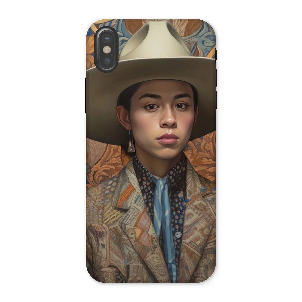 Angel - Latinx Transgender Cowboy Iphone Case x / Matte Mobile Phone Cases