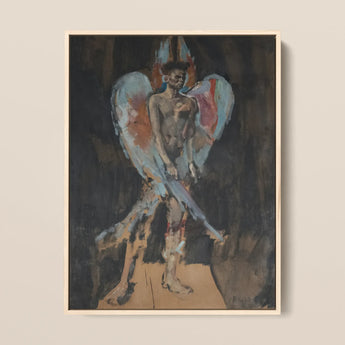 The Angel of Sodom - Christian Berard Art Print / Canvas, 12x16’’ / 31x41cm / Natural Frame, Posters Prints & Visual Artwork, Toby Leon