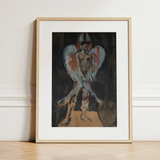 The Angel of Sodom - Christian Berard Art Print / Canvas, 12x16’’ / 31x41cm / Natural Frame / Matboard, Posters Prints & Visual Artwork,