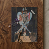 The Angel of Sodom - Christian Berard Art Print / Canvas Rectangular Painted Translucent Blue Pink Bérard Stages, Prints
