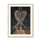 The Angel of Sodom Christian Berard Art Print, Framed Abstract Painting Winged Figure