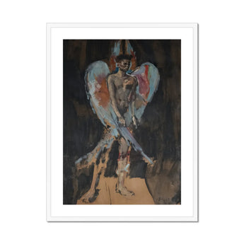 The Angel of Sodom - Christian Berard Art Print, Framed Painting Winged Figure
