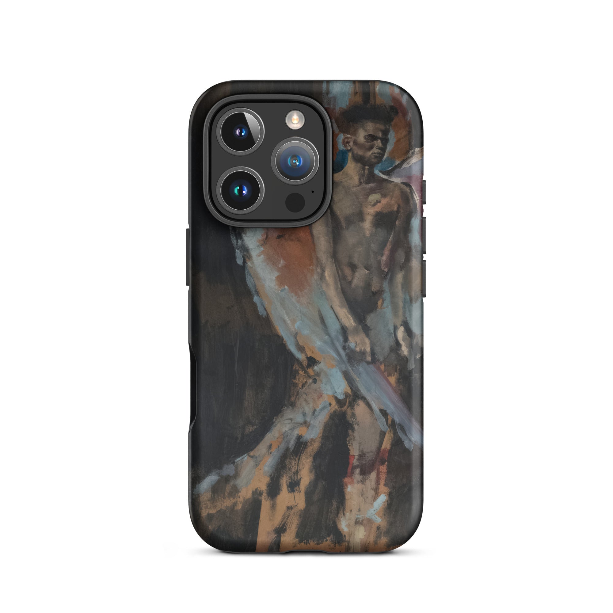 The Angel of Sodom - Christian Berard Iphone Case, 16 Pro / Matte, Black Iphone Colorful Abstract Painting Person